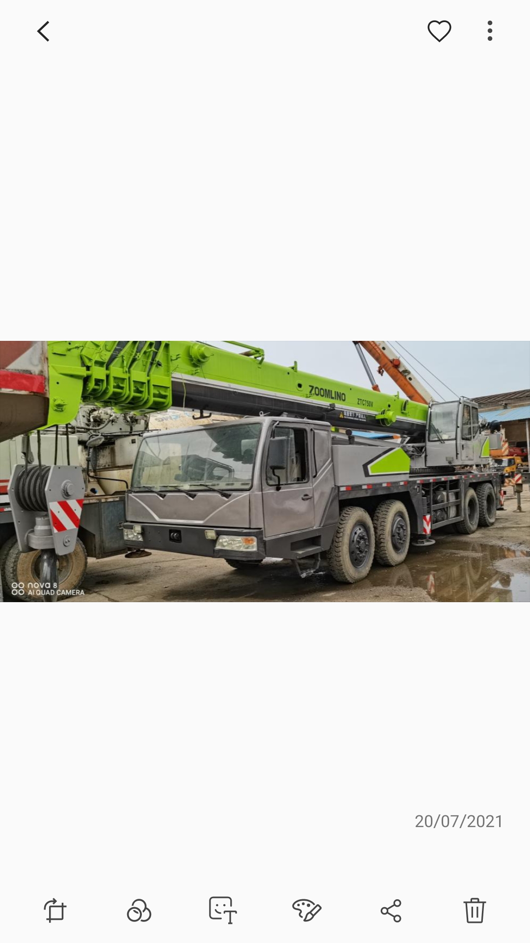 Hydraulic Crane